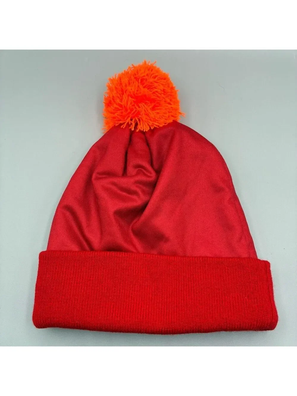 Nike Red Pom Knit Winter Beanie Youth OSFM Outdoor